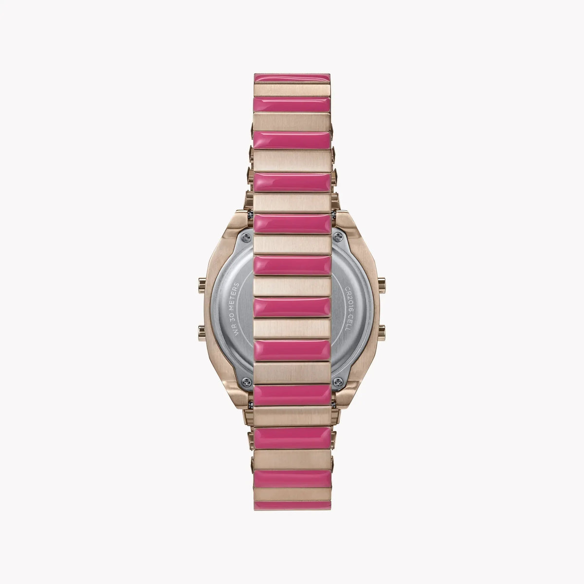Timex Women's Rose Gold-Tone Watch, Pink Accents | T80 by TIMEX