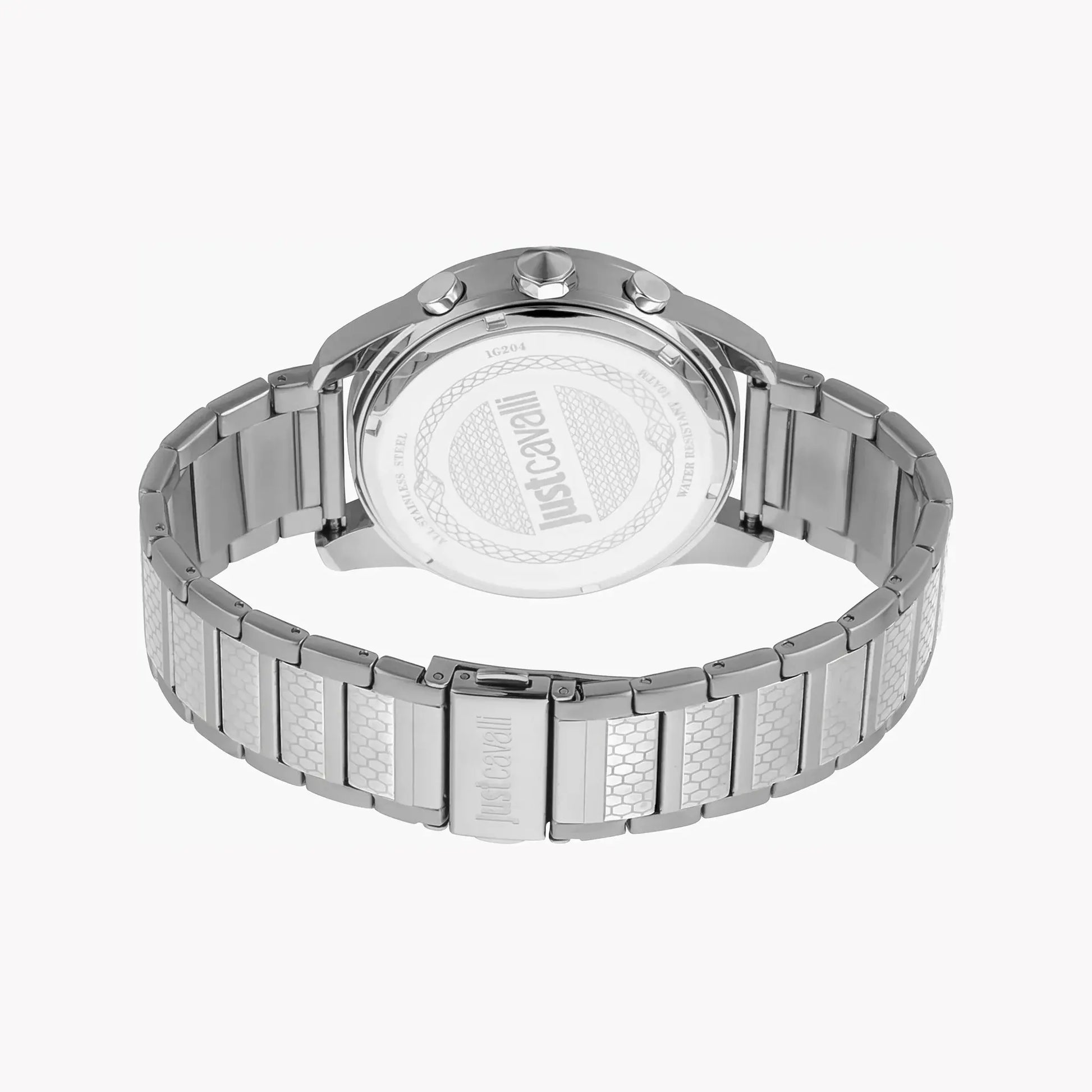 Just Cavalli Men's Silver Watch, Elegant Design | Jc1g204m0045 by JUST CAVALLI