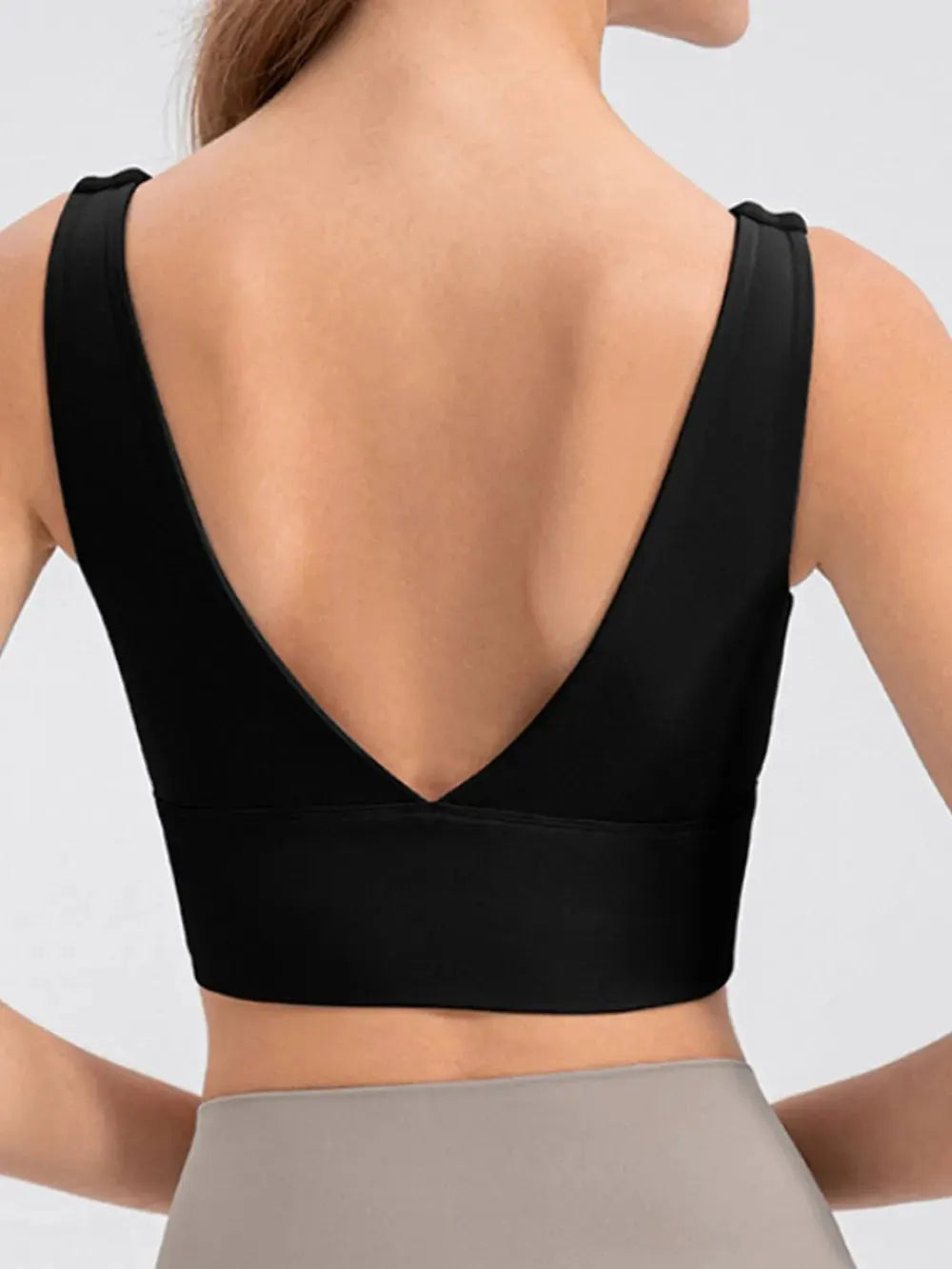 Scoop Neck Wide Strap Active Tank by Partner Label