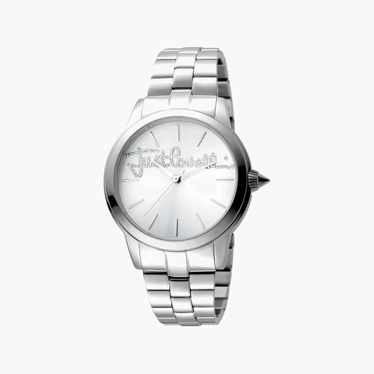 Just Cavalli Women's Silver Watch, Silver Dial | Jc1l006m0055 by JUST CAVALLI
