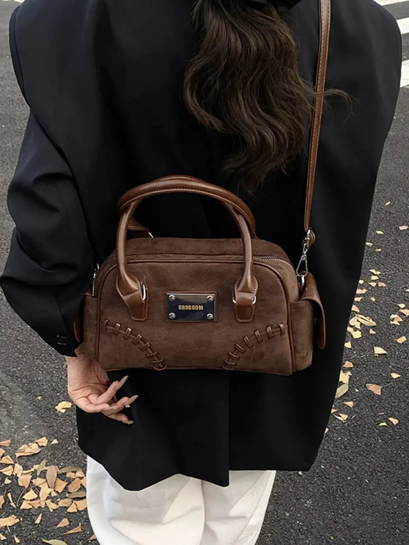 Vintage Top Handle Crossbody Bag by Partner Label