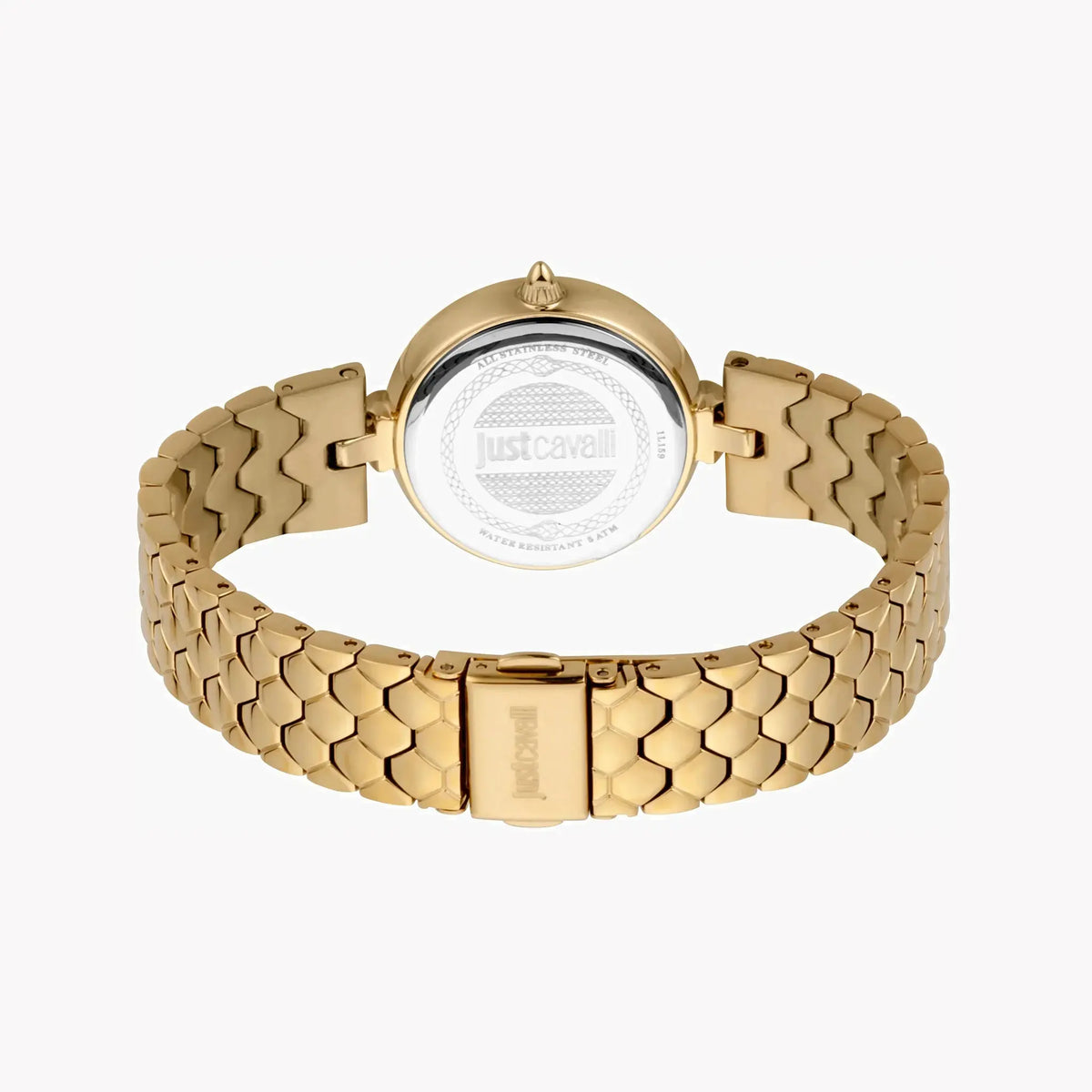 Just Cavalli Women's Gold Stainless Steel Watch, Champagne Dial | Jc1l159m0055 by JUST CAVALLI