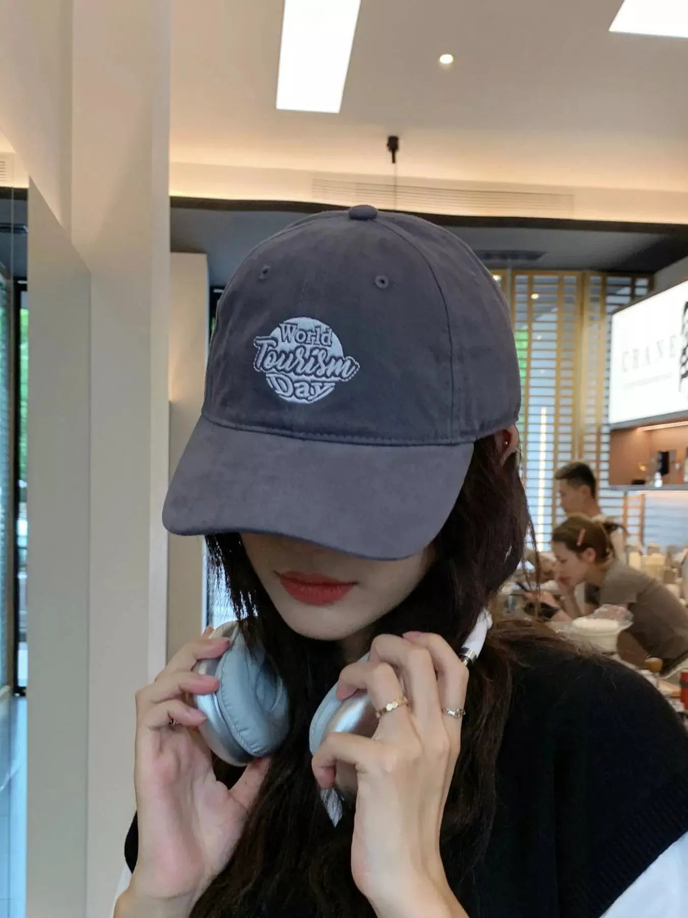 World Tourism Day Embroidered Baseball Cap by Partner Label