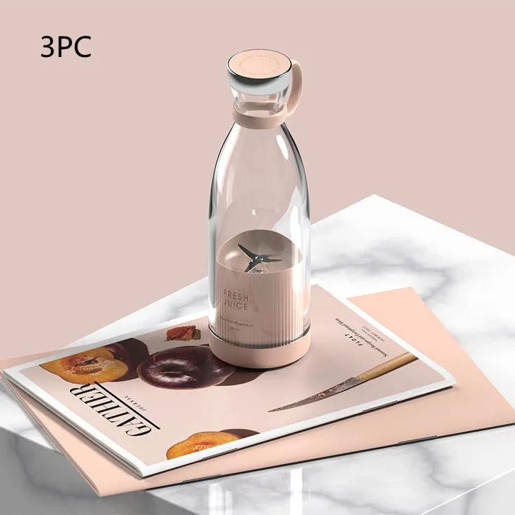 350ML Electric Juicer Blender Mixer USB Rechargeable Machine Household Portable Blender Maker Cup Kitchen Tool Kit by Maiden-Art