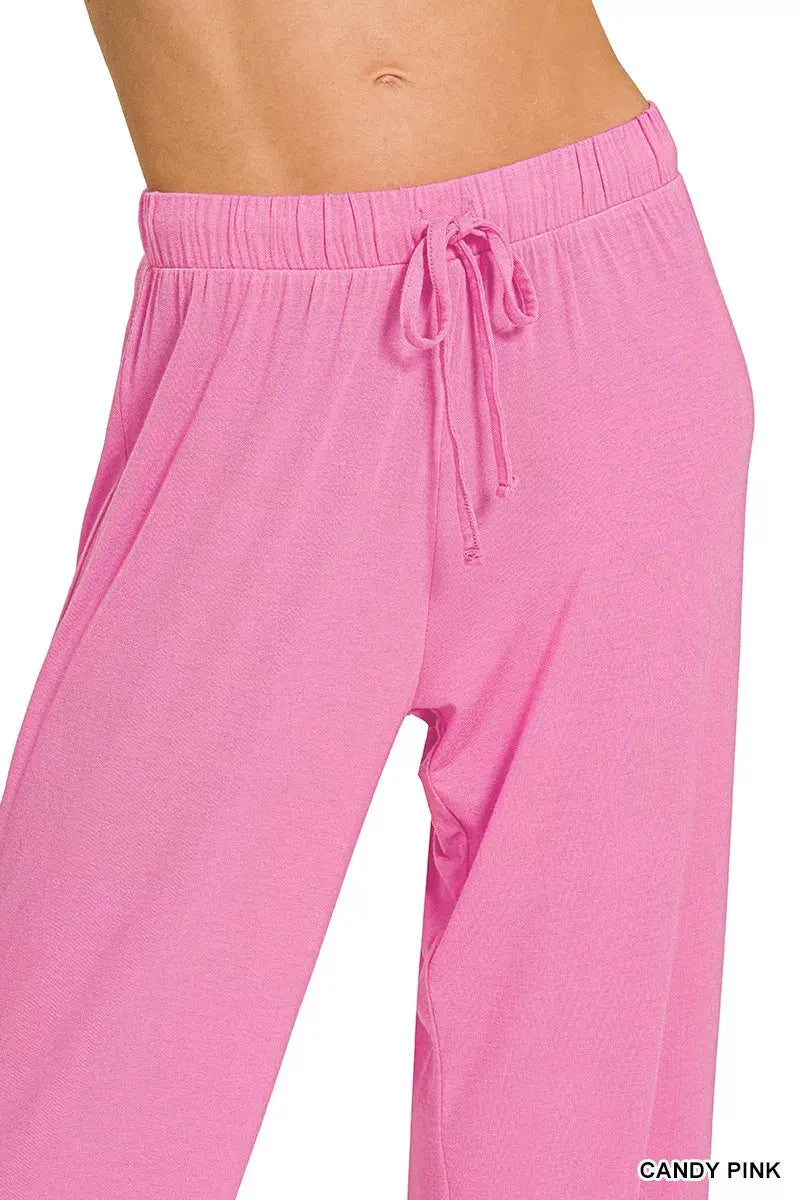 Zenana V-neck Oversized Top & Pants Set by Zenana