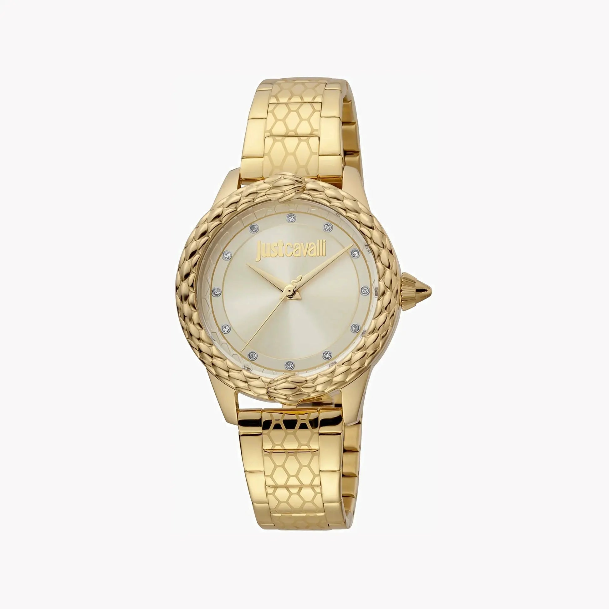 Just Cavalli Women's Gold Watch, Champagne Dial | Jc1l144m0055 by JUST CAVALLI