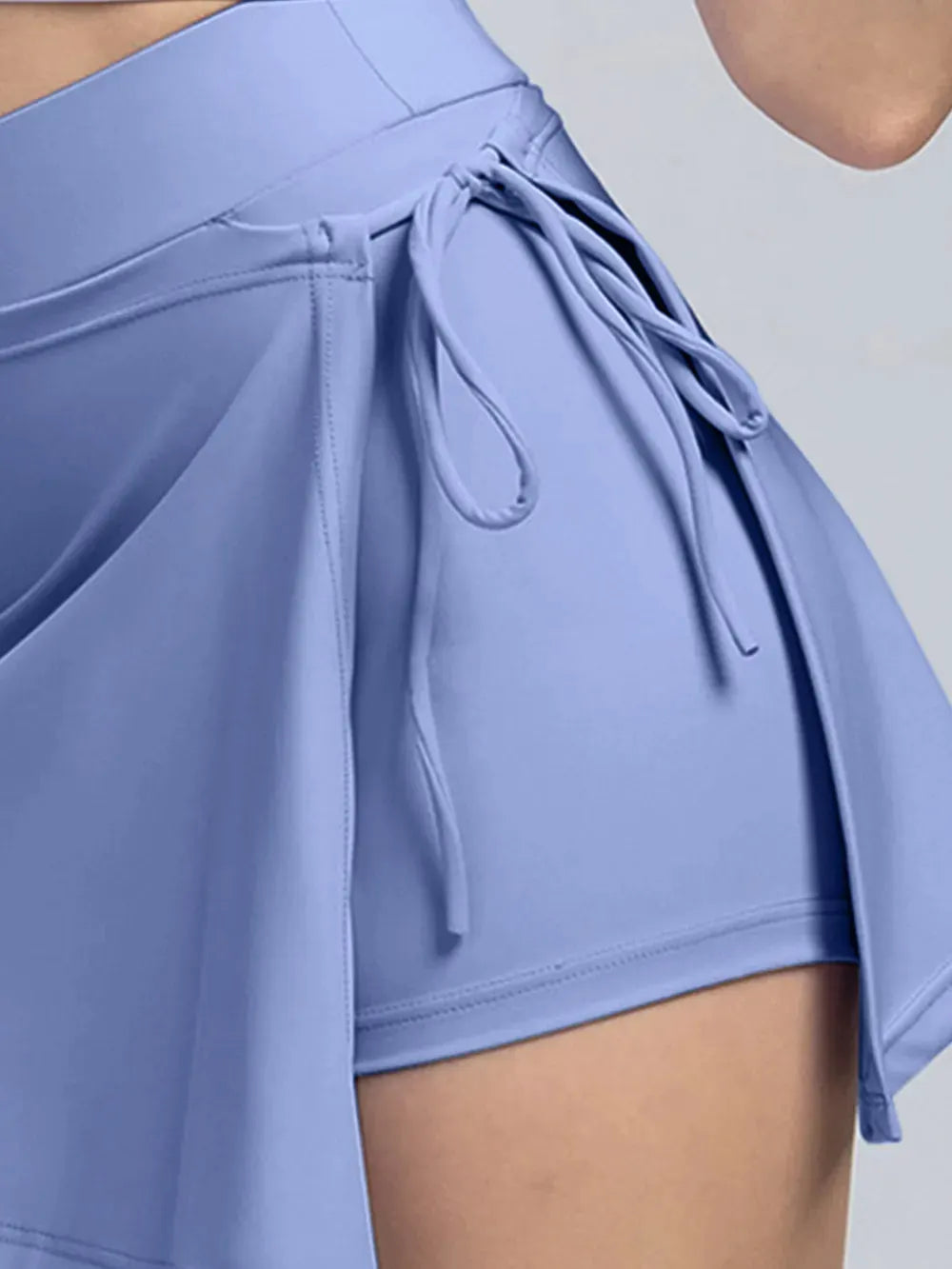 High Waist Active Skort with Pockets by Partner Label