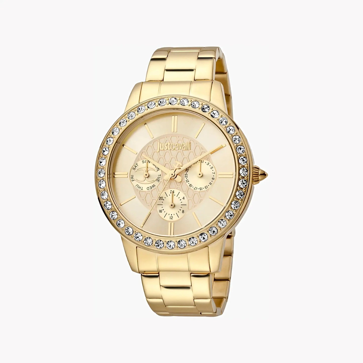 Just Cavalli Women's Gold Watch, Champagne Dial | Jc1l164m0075 by JUST CAVALLI
