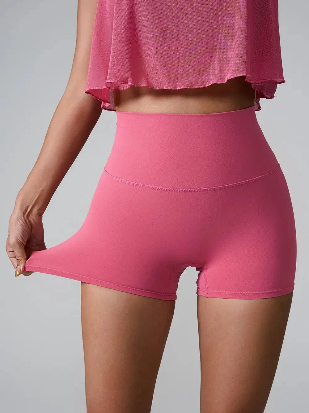 High Waist Active Shorts by Partner Label