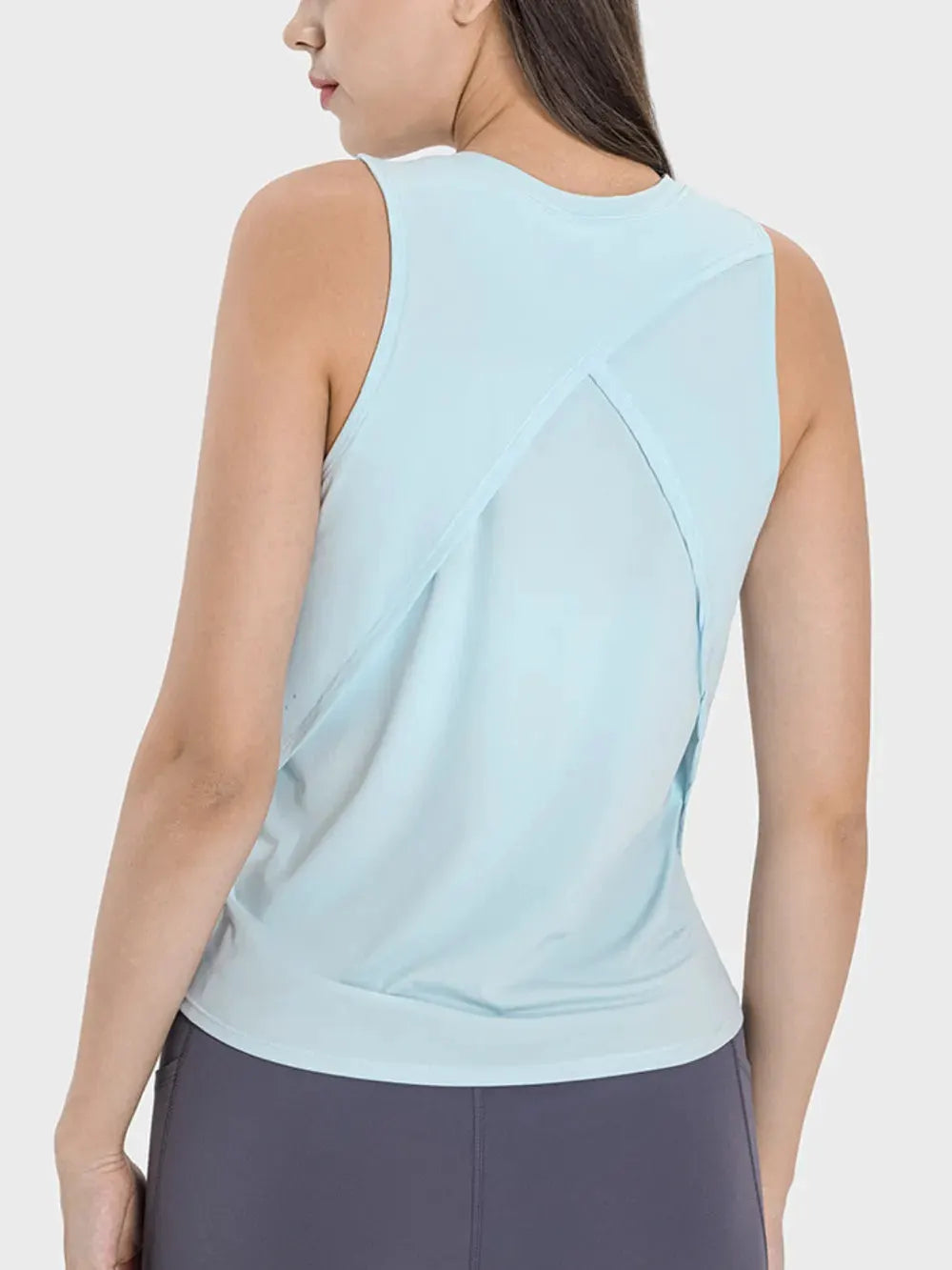 Millennia Round Neck Active Tank by Millennia