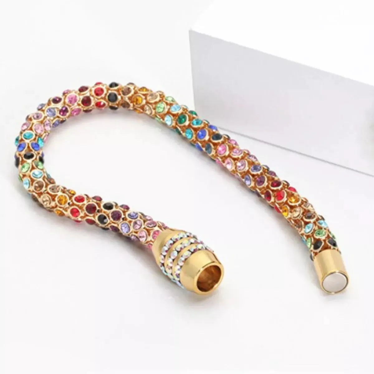 Multi-Colored Crystal Bracelet by Partner Label