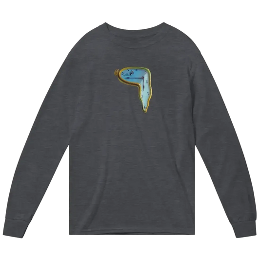 Dali - Melting Watch Artwork Long Sleeve Shirt by Art-O-Rama Shop