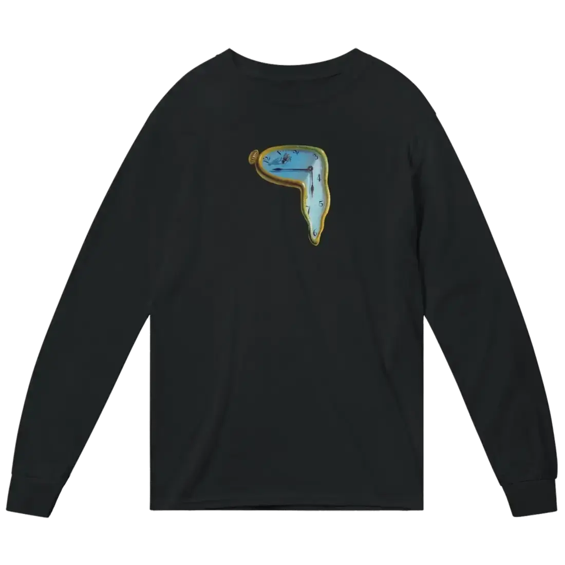 Dali - Melting Watch Artwork Long Sleeve Shirt by Art-O-Rama Shop