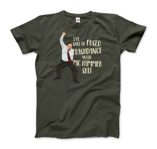 David Brent Classic Dance, from the Office UK t-shirt by Art-O-Rama Shop