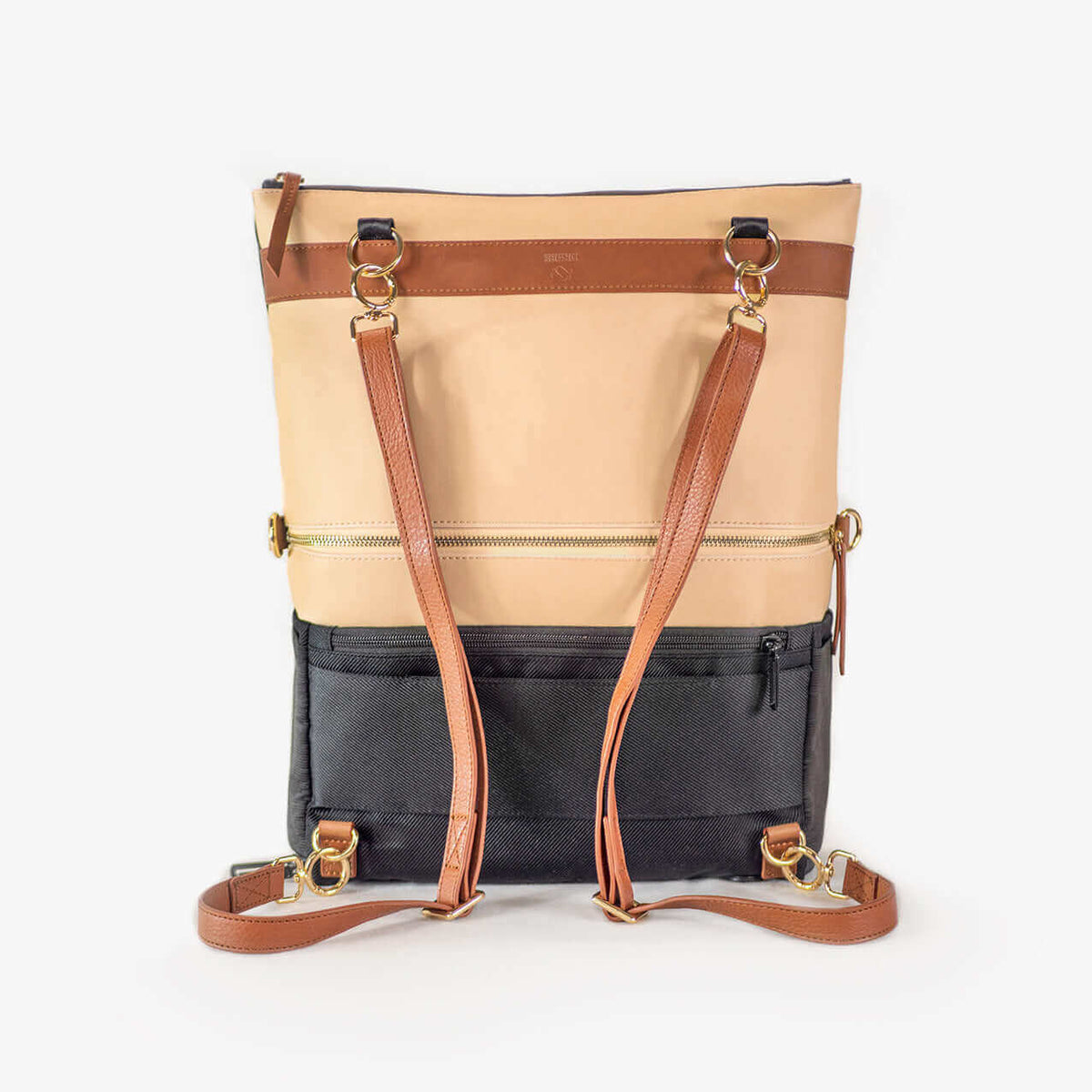 DAKOTA 3 in 1 Convertible Backpack Purse, Sand by DRiiBE