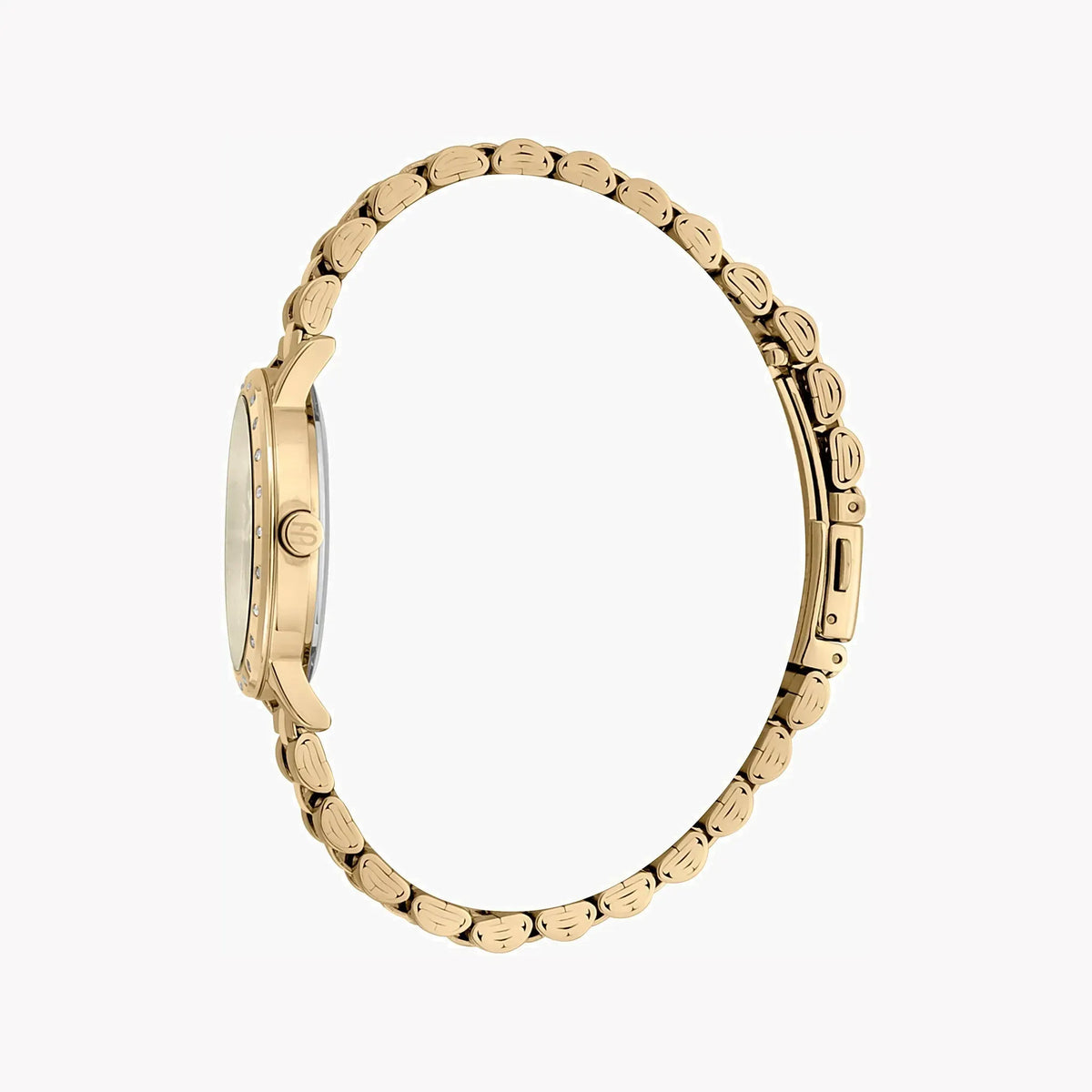 Esprit Women's Gold Stainless Steel Watch, Champagne Dial | ES1L298M0065 by ESPRIT