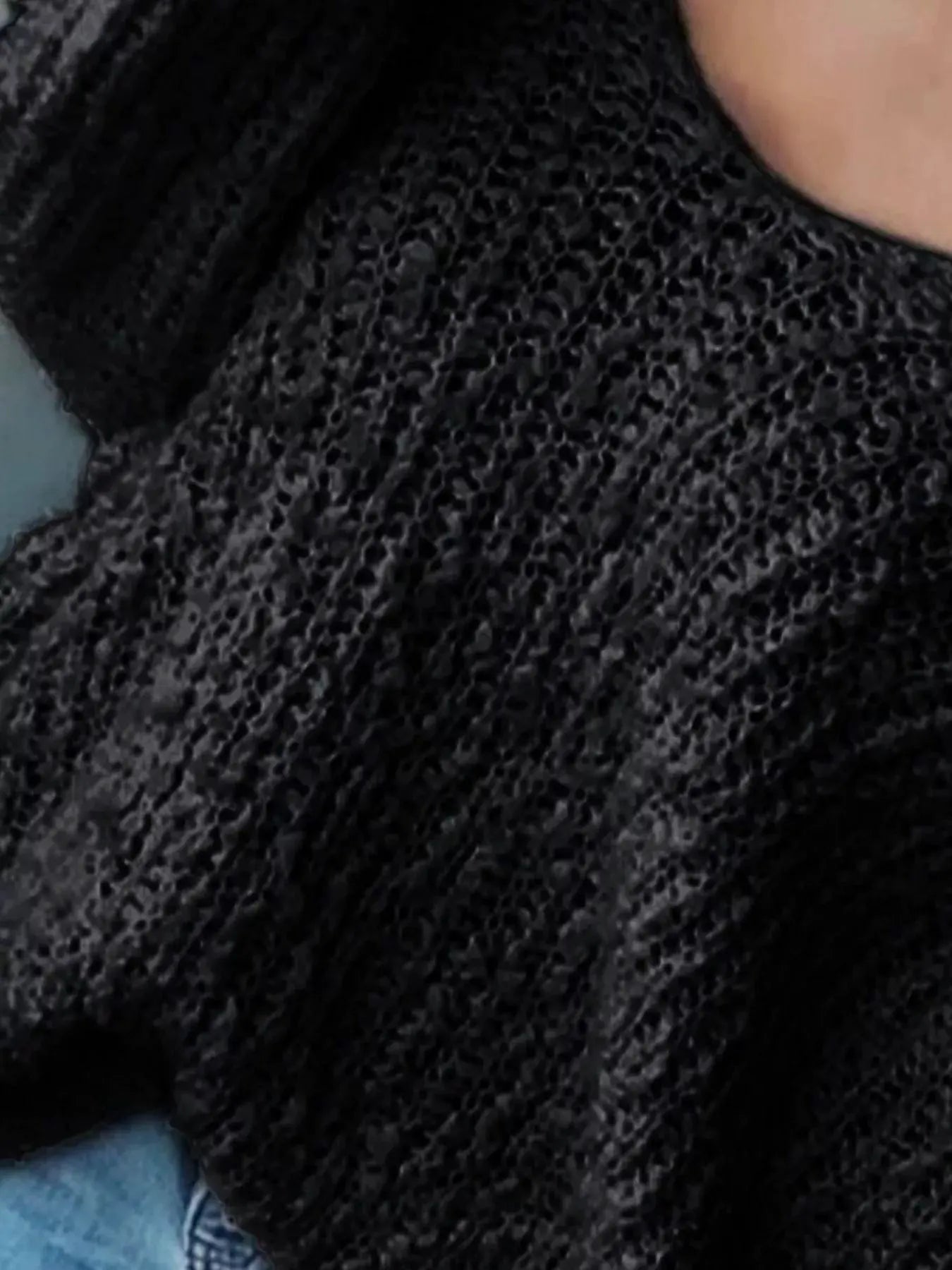 Loose Fit Long Sleeve Sweater by Partner Label