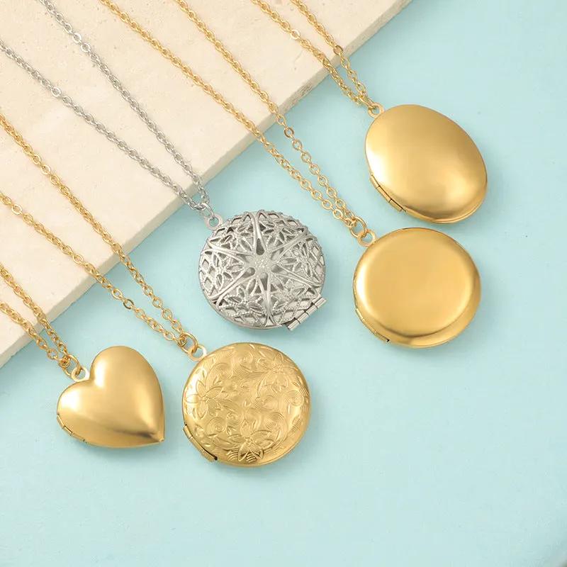 Mirror Necklace DIY Photo Frame Necklace by Maiden-Art