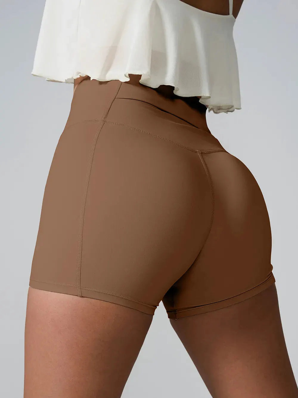 High Waist Active Shorts by Partner Label