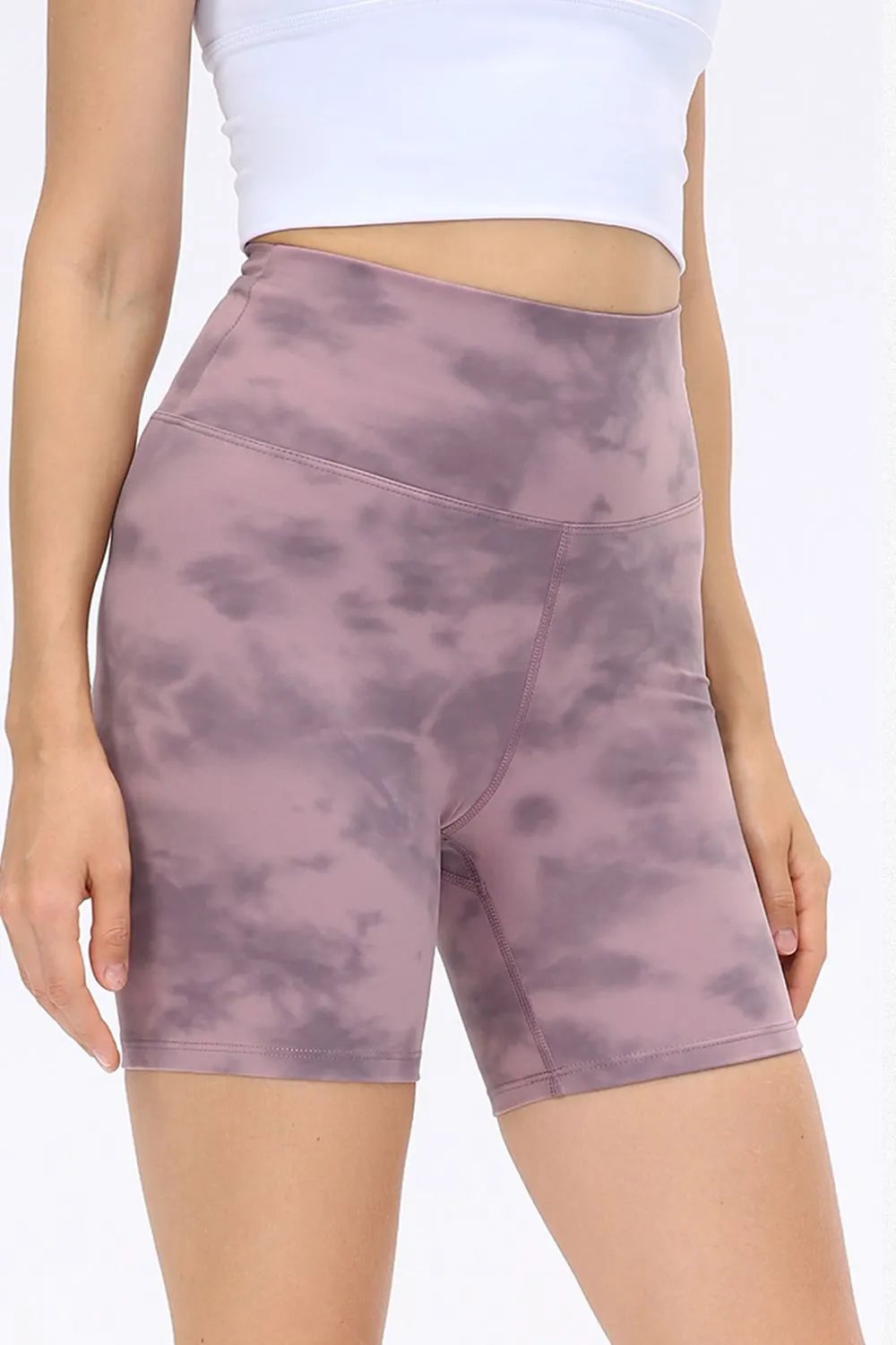 Wide Waistband Sports Shorts by Partner Label