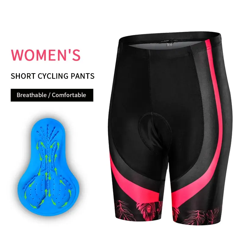 Women 3D Padded Cycling Shorts Quick Dry Breathable MTB Bike Shorts by Vimost Shop
