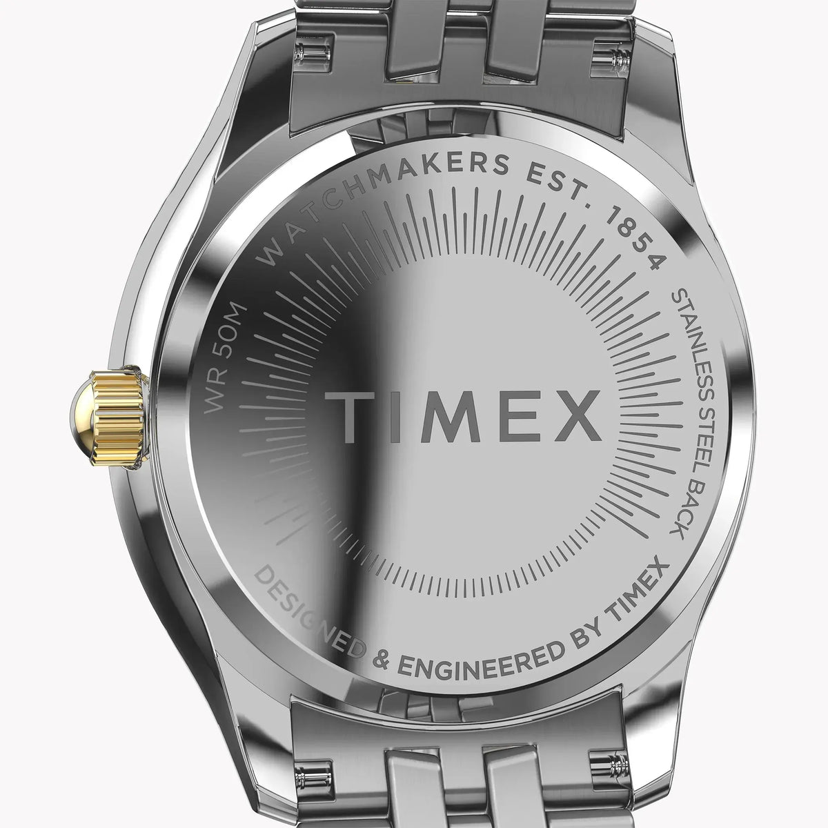 Timex Women's Two-Tone Watch, Silver Dial | Tw2w17900 by TIMEX