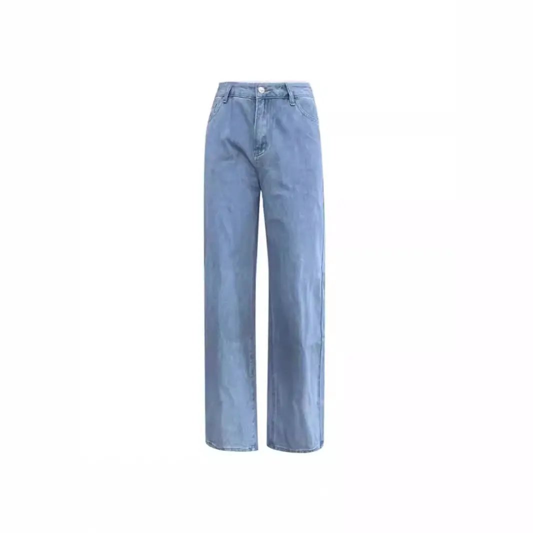 Casual Retro Loose Denim Trousers Women by Maiden-Art