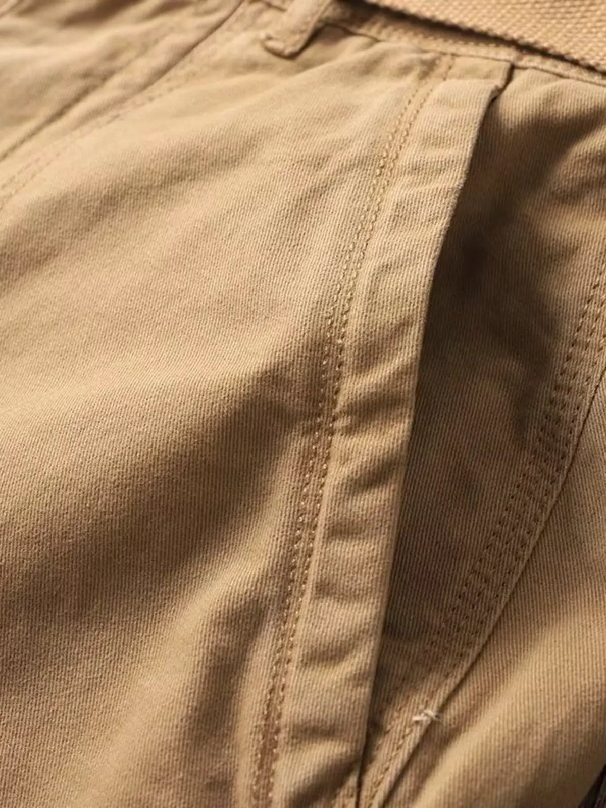 Men's Plus Size Loose Fit Pants with Pockets by Partner Label
