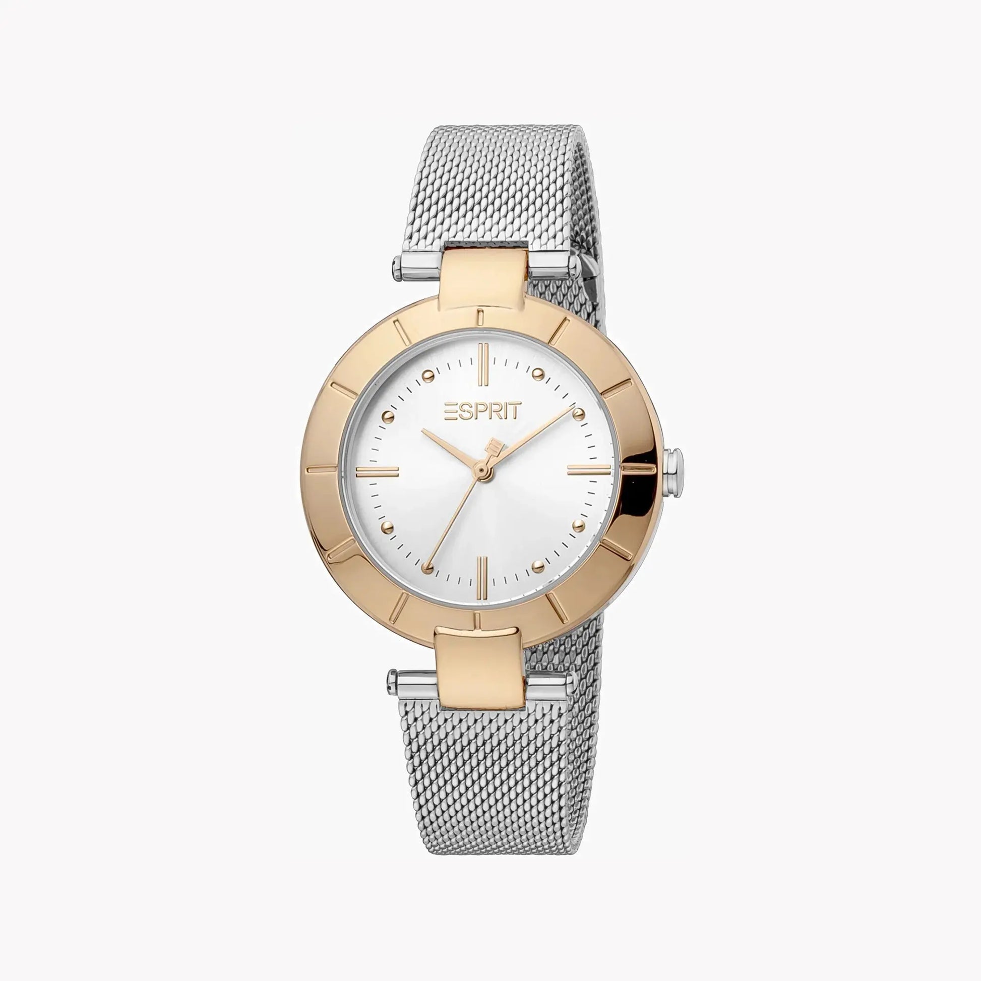 Esprit Women's Silver Stainless Steel Watch, Silver Dial | Es1l191m0025 by ESPRIT