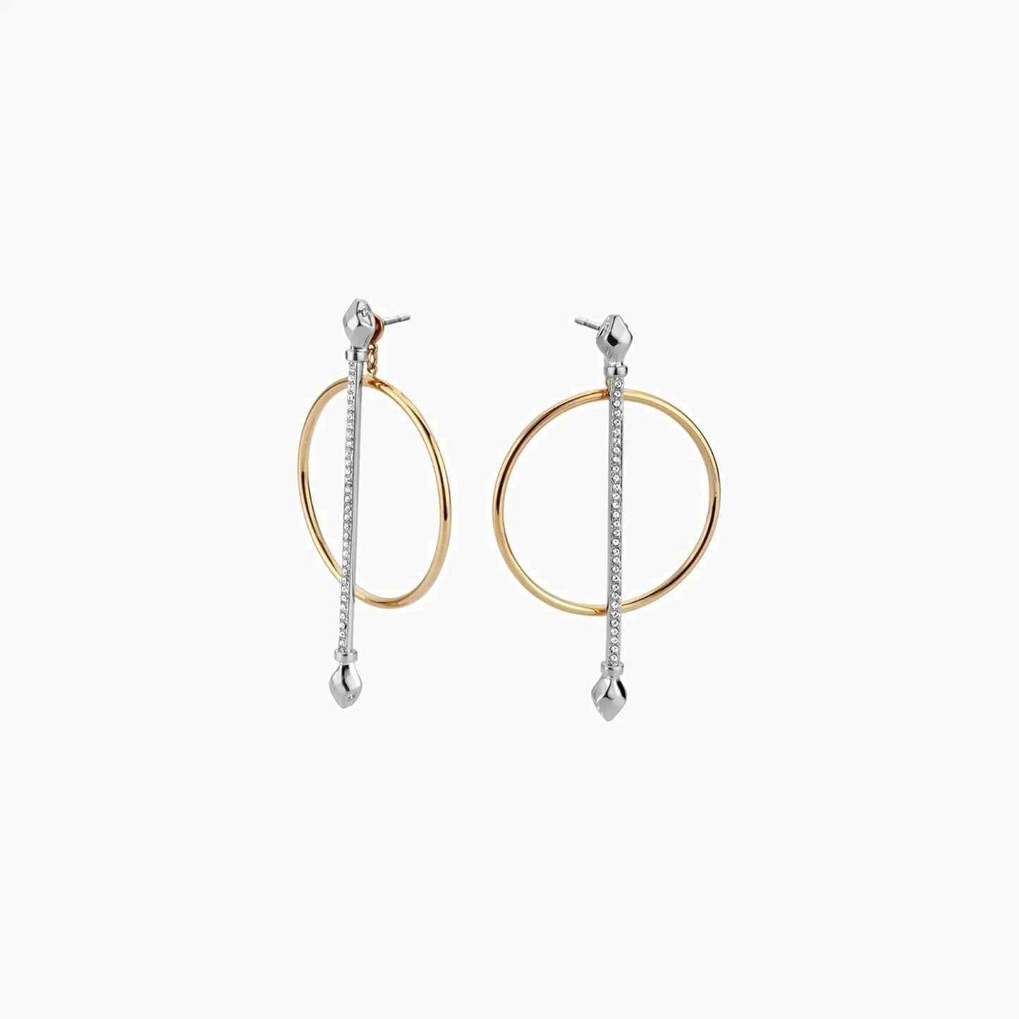Just Cavalli Women's Earrings, Gold Stainless Steel | Jcer00410300 by JUST CAVALLI
