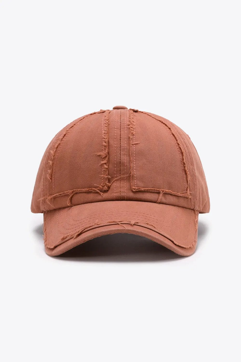 Distressed Adjustable Baseball Cap by Partner Label