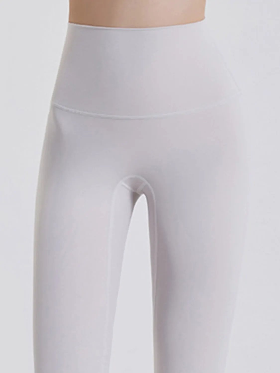 Wide Waistband Sports Leggings by Partner Label