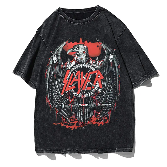 Vulture Graphic Harajuku Streetwear T-Shirt by Vimost Shop