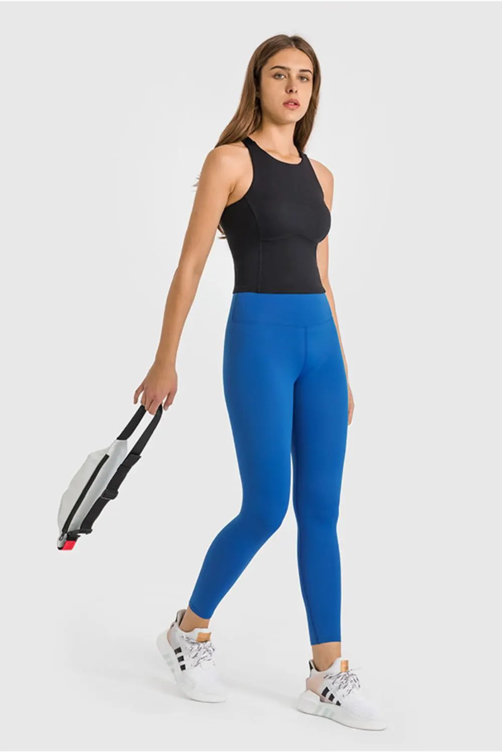 Millennia High Waist Ankle-Length Yoga Leggings by Millennia