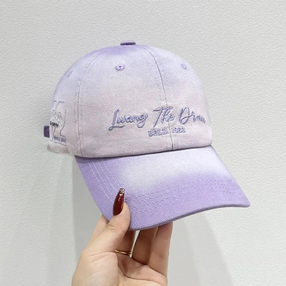 Embroidered Adjustable Cotton Baseball Cap by Partner Label