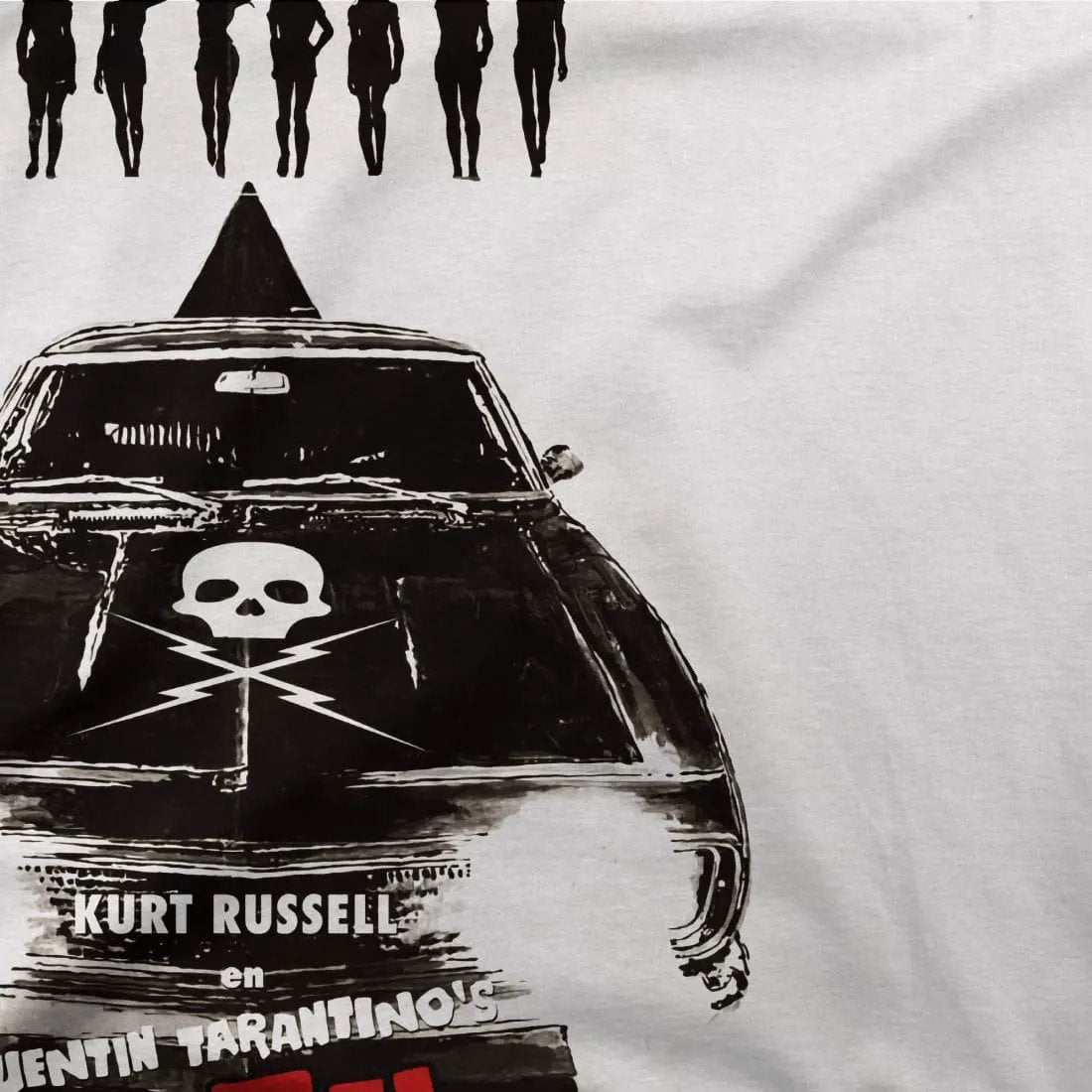 Death Proof Poster t-shirt by Art-O-Rama Shop