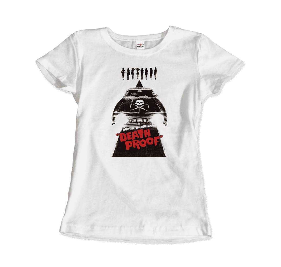 Death Proof Poster t-shirt by Art-O-Rama Shop