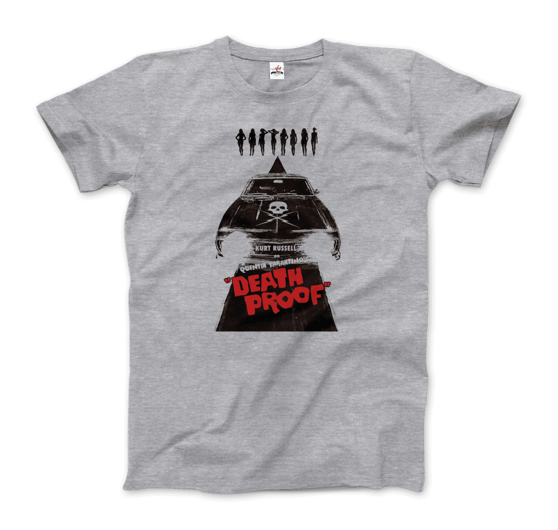 Death Proof Poster t-shirt by Art-O-Rama Shop