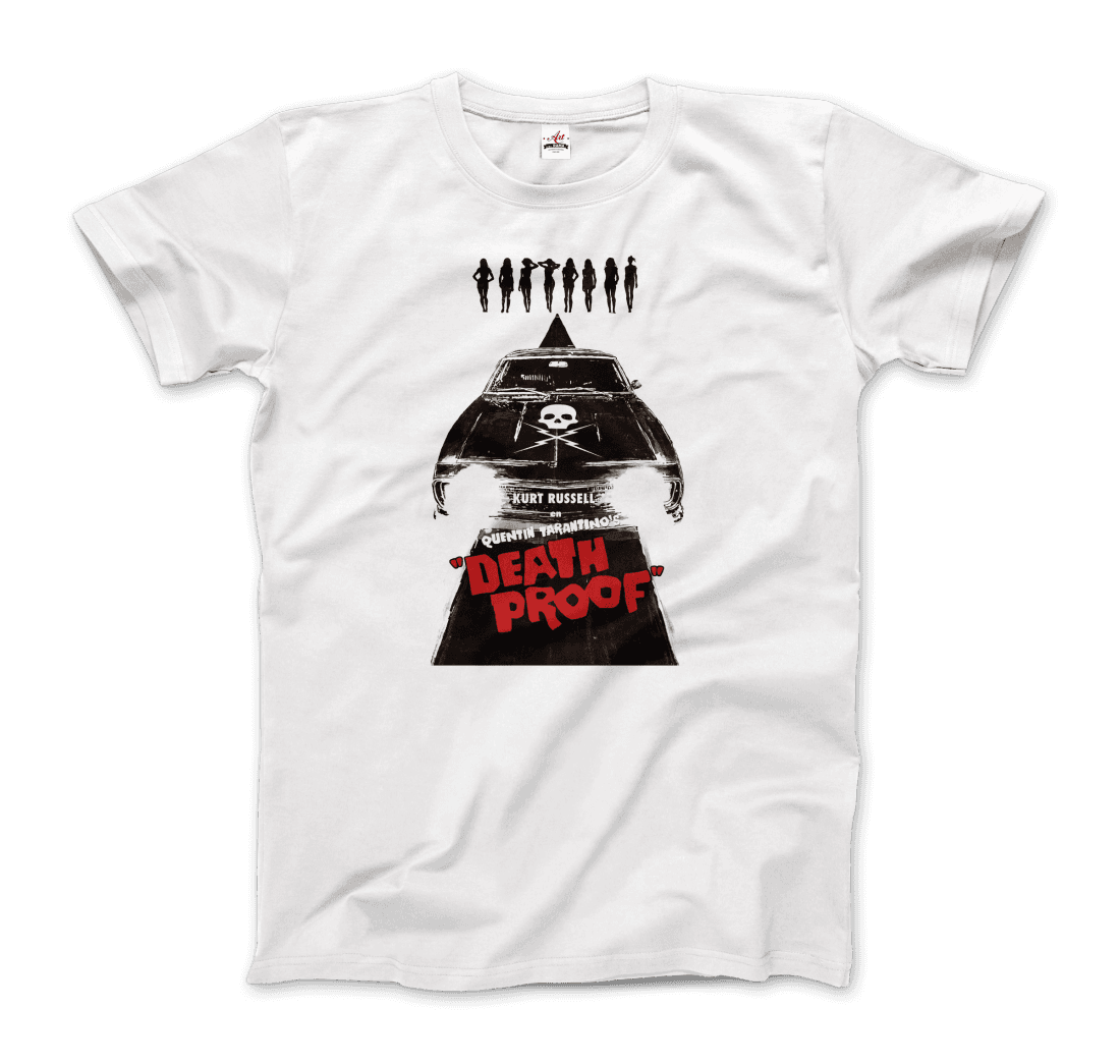Death Proof Poster t-shirt by Art-O-Rama Shop