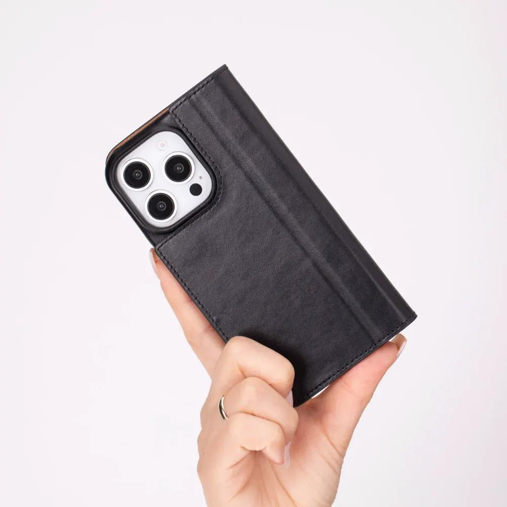 Decatur Leather iPhone 16 Pro Max Folio Case by TORONATA