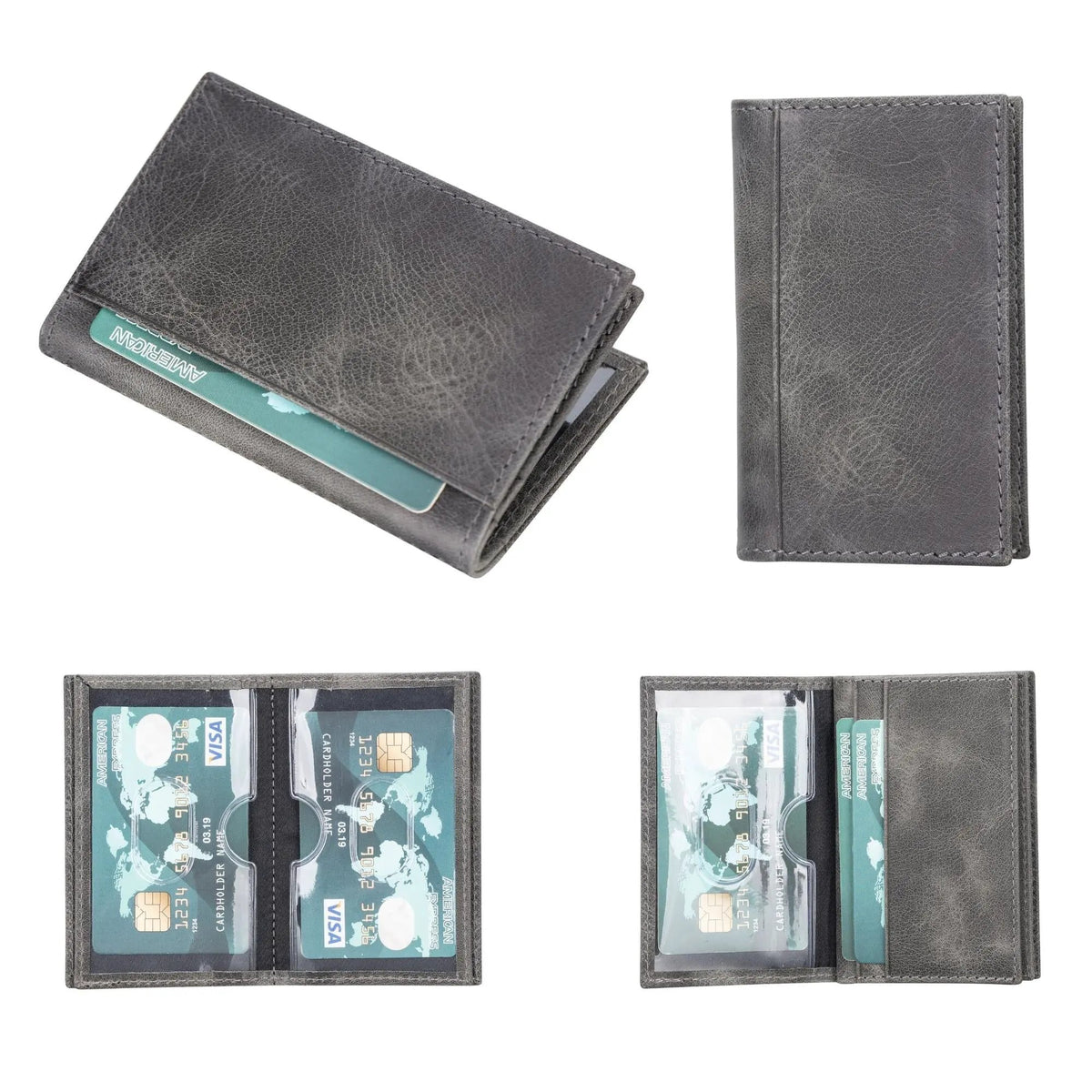 Denver Luxury Full-Grain Leather Cardholder for Men by TORONATA