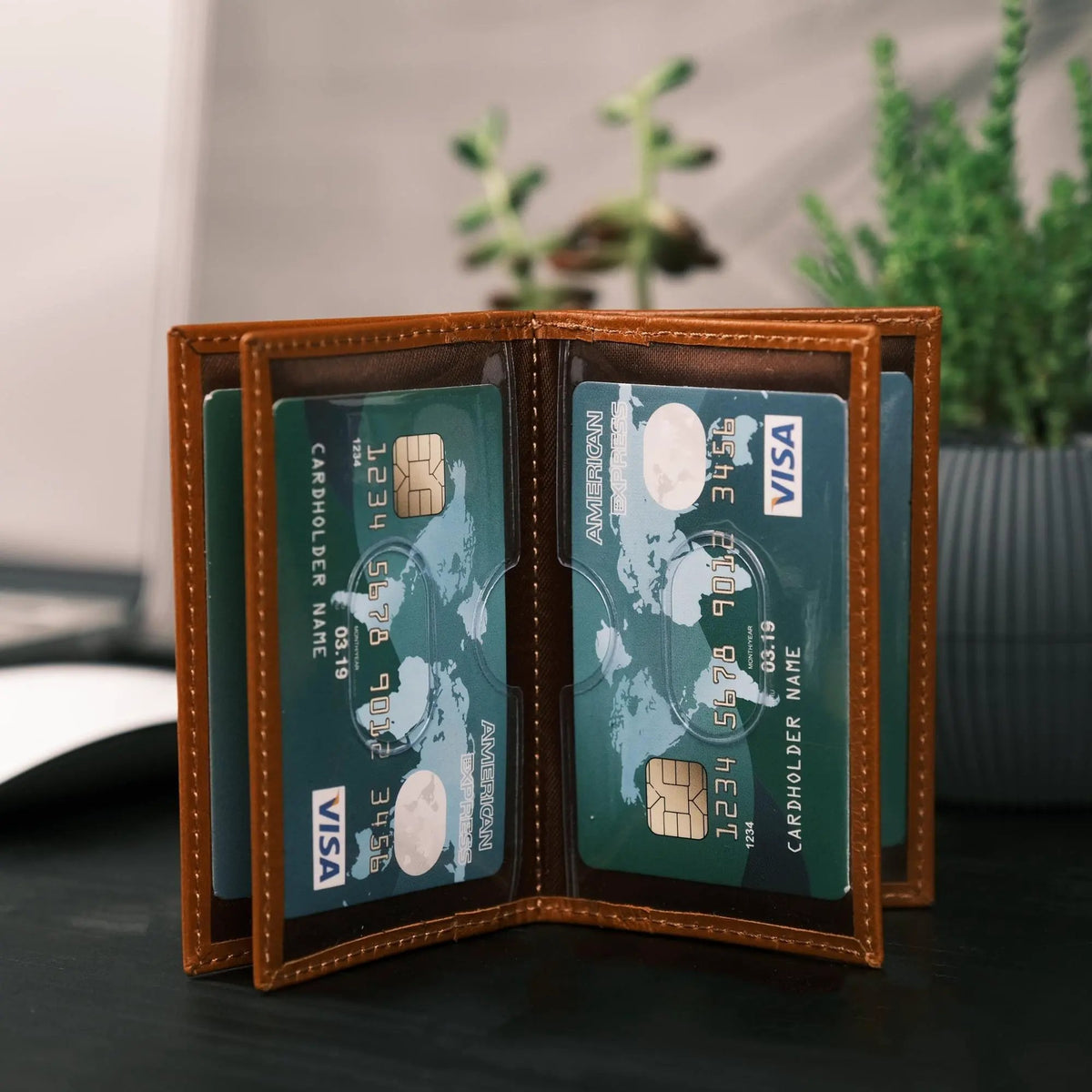 Denver Luxury Full-Grain Leather Cardholder for Men by TORONATA