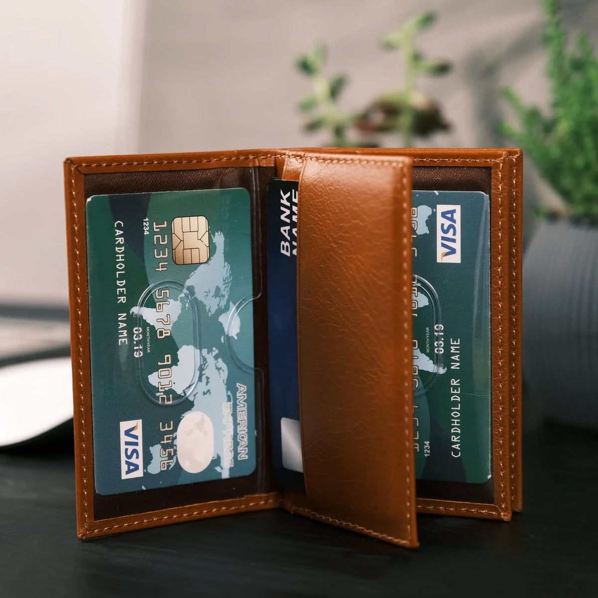 Denver Luxury Full-Grain Leather Cardholder for Men by TORONATA