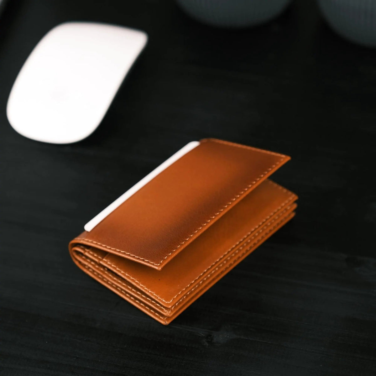 Denver Luxury Full-Grain Leather Cardholder for Men by TORONATA