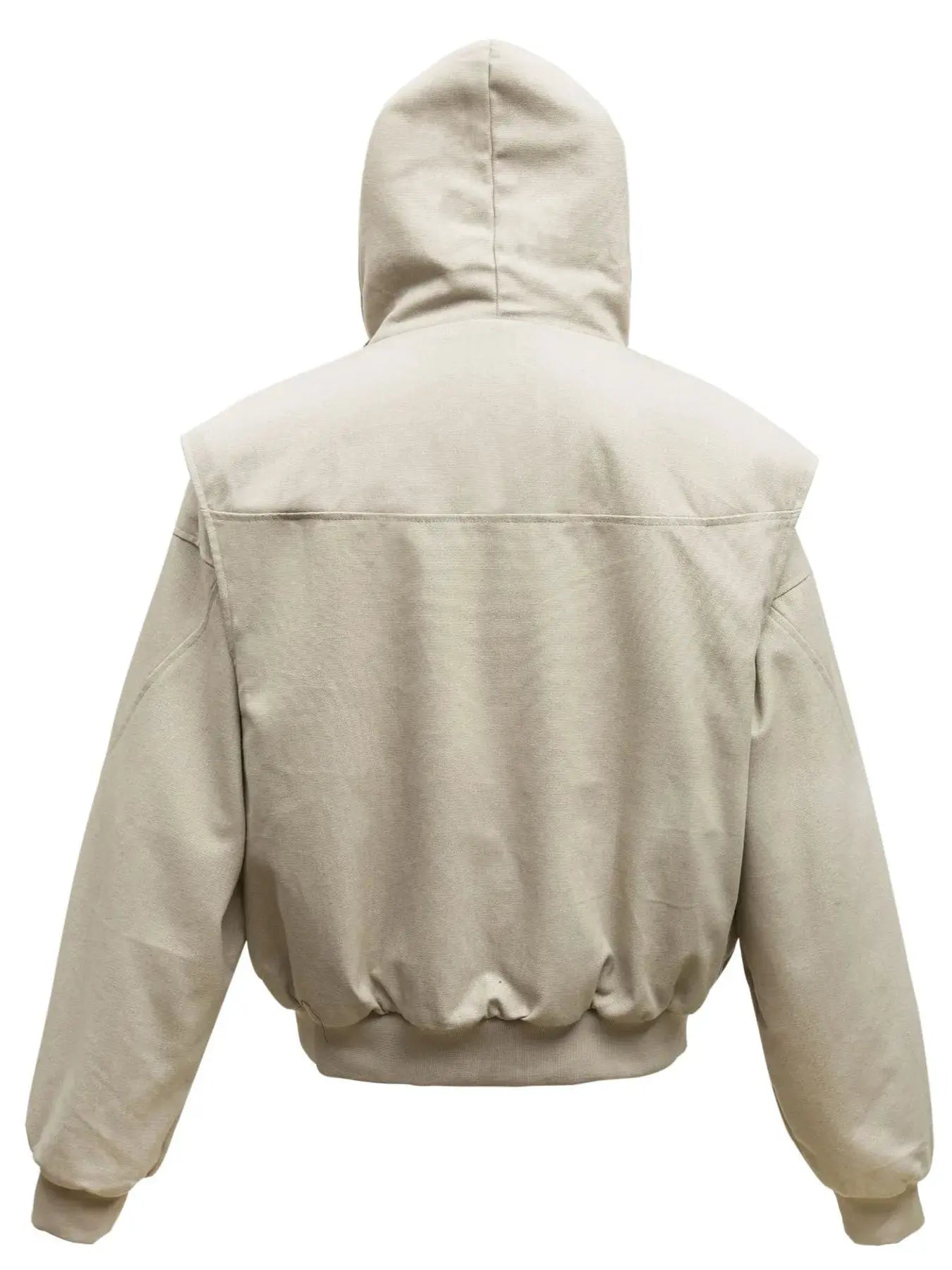 Men's Sherpa Lined Hooded Bomber Jacket by Partner Label