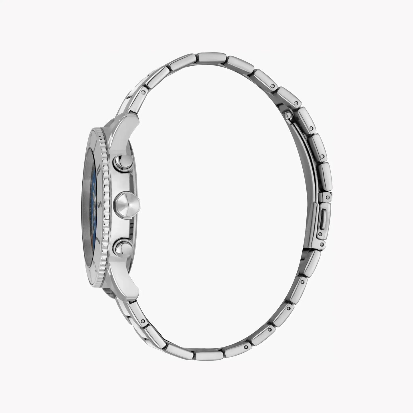 Just Cavalli Men's Silver Watch, Blue Dial | Jc1g155m0055 by JUST CAVALLI