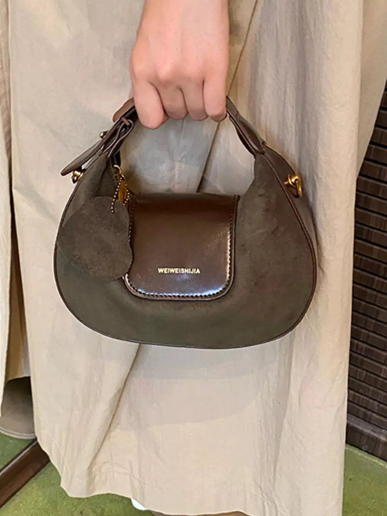 Top Handle Crossbody Bag by Partner Label