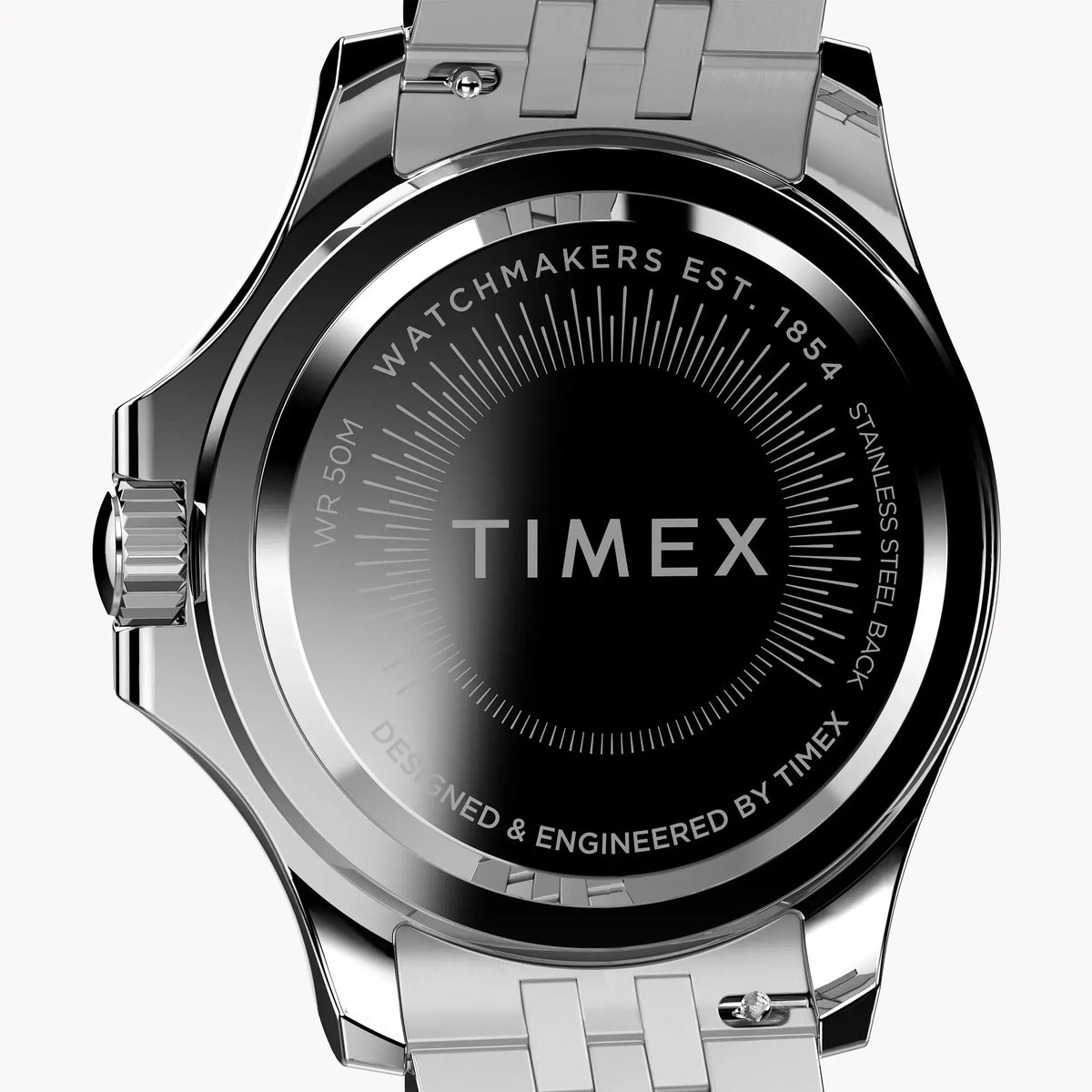Timex Women's Silver-Tone Watch, Rainbow Crystal Accents | Tw2w33000 by TIMEX