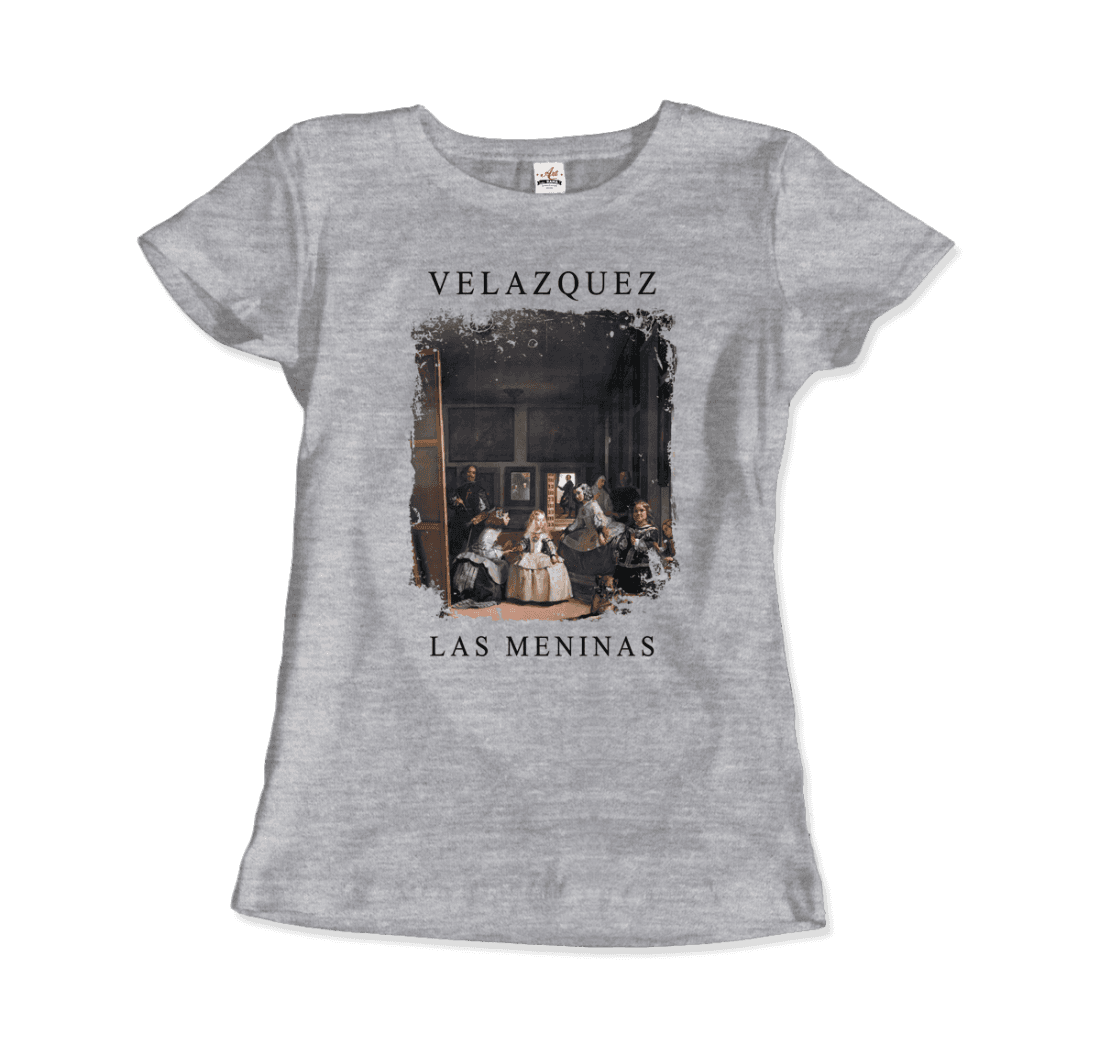 Diego Velazquez Las Meninas (Ladies-in-Waiting), 1656 artwork t-shirt by Art-O-Rama Shop