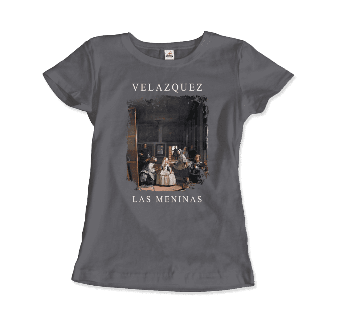 Diego Velazquez Las Meninas (Ladies-in-Waiting), 1656 artwork t-shirt by Art-O-Rama Shop